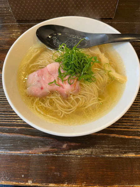 「中華そば塩 800円」@中華そば 向日葵の写真