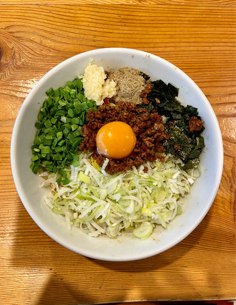 「台湾まぜそば」@龍神麺の写真