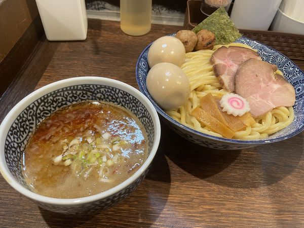 「【限定】濃厚えびつけ麺」@麺処はなぶさの写真