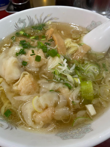「海老ワンタン麺」@喜久の写真