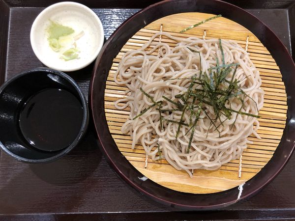 「ざる蕎麦390円」@揚げ天まる イオン千葉ニュータウンの写真