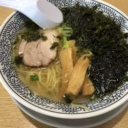 磯海苔塩ラーメン