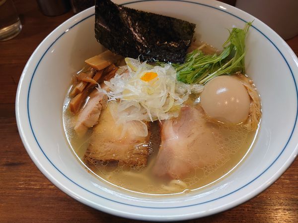 「特製ゆず香る白醤油らーめん」@麺処 びぎ屋の写真