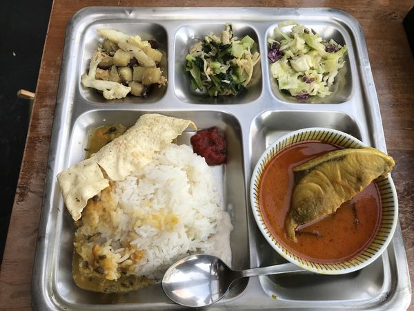 「フィッシュカレー定食」@moonaの写真