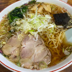 中華そば¥700円➕大盛100円