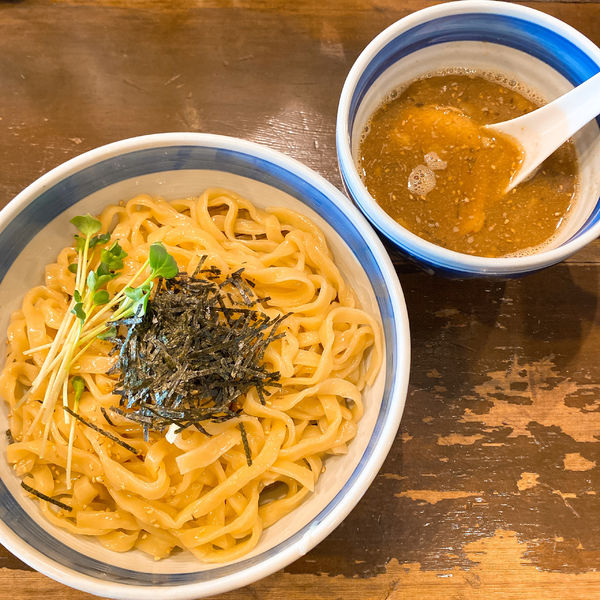 「醤油つけ麺」@双麺 門前仲町店の写真
