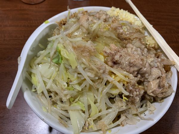 「汁なし　900円」@D麺の写真