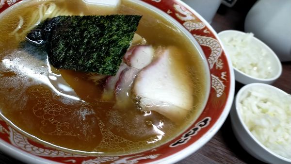 「支那そば　玉ねぎ×2」@支那ソバ かづ屋の写真