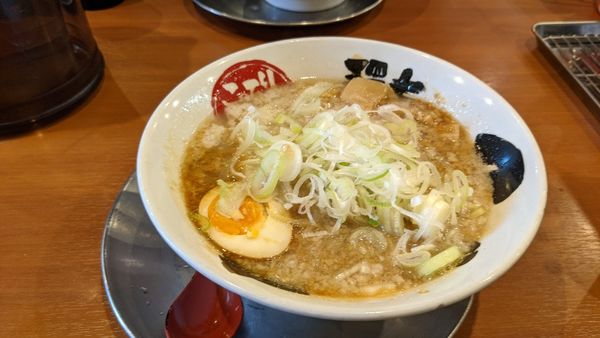 「醤油ラーメン　ニンニク　ネギ」@環七ラーメン てらっちょの写真