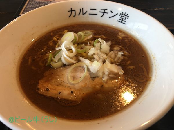 「黒味噌ラーメン(850円)」@カルニチン堂の写真
