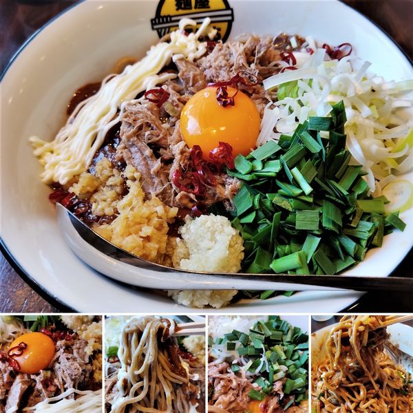 「汁なしカレー麺　900円」@麺屋まるいちの写真