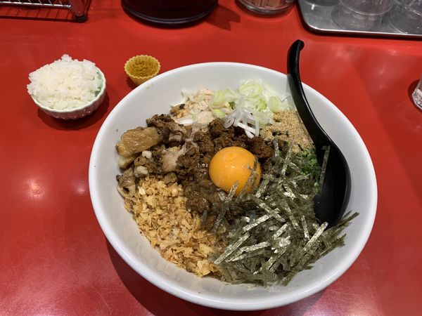 「台湾まぜそば」@まぜそば 七の写真