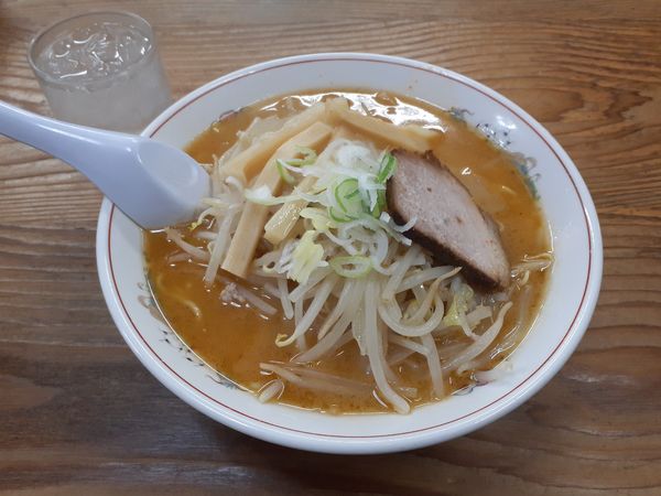 「みそ野菜ラーメン」@らーめん専門 つるやの写真