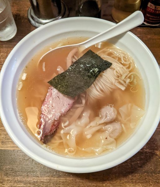 「塩ワンタンメン　1,080円」@荏原町しなてつの写真