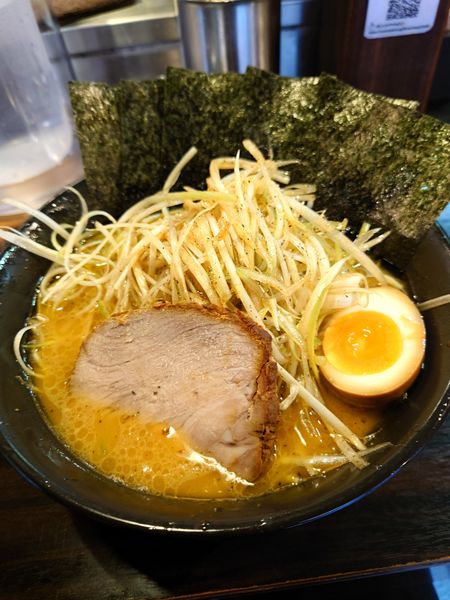 「道楽ラーメン　固め　濃い目」@ラーメン道楽 鮫洲本店の写真