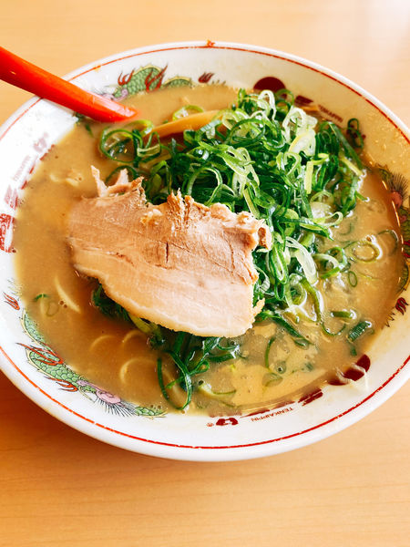 「ネギラーメンコッテリスープ大」@天下一品 太田店の写真