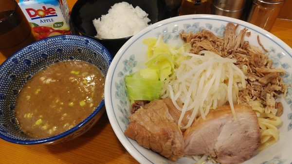 「塩つけめん麺少なめ」@ラーメン Oの写真