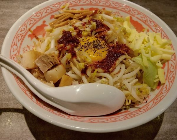 「まぜそば」@麺処 湊生の写真