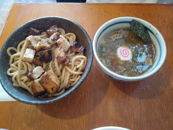 「お魚とお肉のつけめん 並1000円」@自家製麺 えなみの写真