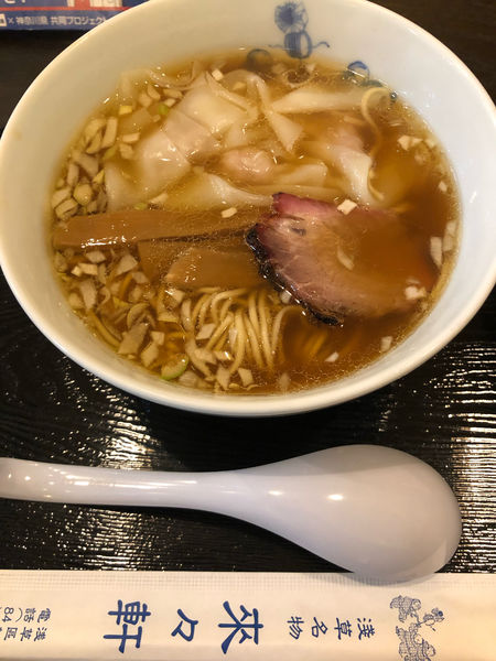 「ミニラーメン」@淺草 來々軒の写真