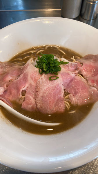 「濃厚煮干+合え麺」@さんじの写真