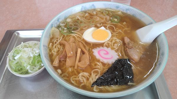 「ワンタンメン¥930+ネギ¥50-」@大勝軒 北習志野店の写真