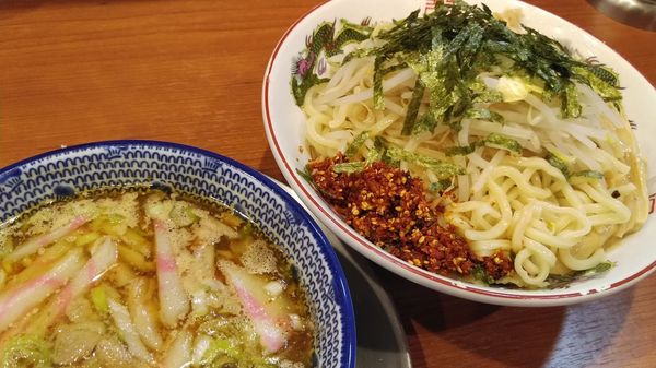 「【限定】坂戸つけめん（並） ￥900」@びんびん豚 坂戸店の写真