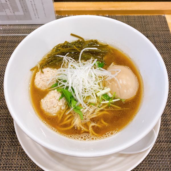 「味玉醤油らーめん」@自家製麺ほんまの写真