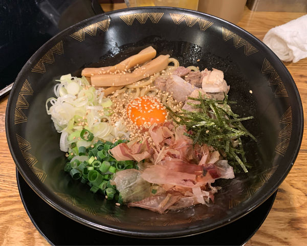 「和風まぜそば 煮干し風味  ￥890」@麺屋 華道の写真