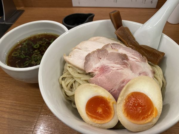 「特製つけ麺」@らぁ麺 時は麺なりの写真