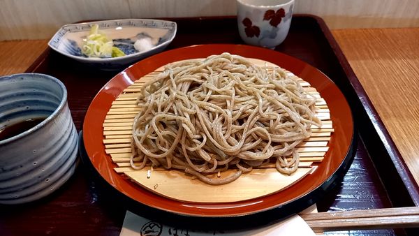 「ざるそば」@そば処 はないかだ 大田店の写真