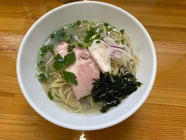 「貝出汁そば」@ラーメン屋 かたばみの写真