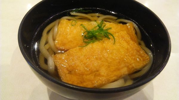 「きつねうどん 220円」@はま寿司 春日部中央店の写真