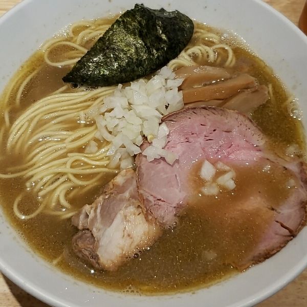 「【新メニュー】煮干しらーめん（大盛）180g ９００円」@ふる川の写真