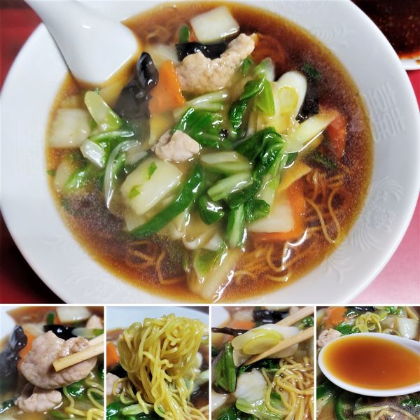 「広東麺(うまにそば) 700円」@龍王の写真