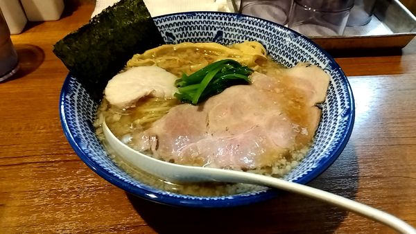 「背脂中華そば（７８０円）」@麺屋 旧月の写真