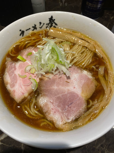 「醤油（数量限定）大盛」@ラーメン 奏の写真