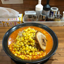 辛味噌大盛り(トッピングコーン)lv3