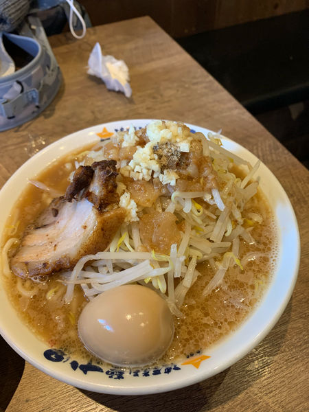 「にぼ二郎ラーメン」@濃厚煮干しラーメン 麺屋 弐星 王子公園店の写真