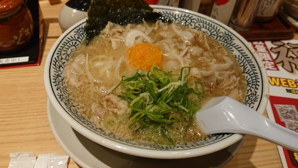 「肉そば715円」@丸源ラーメン 宇都宮御幸ヶ原店の写真