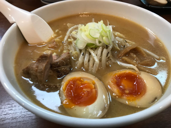 「味玉みそ」@拉麺 そらたつの写真