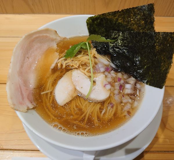 「極み煮干しSOBA(950円)」@銀座 篝 アトレ浦和店の写真