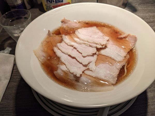 「そば（肉入り）」@中華そば 鍾馗 長野店の写真