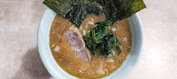 「中かたのり増し」@横濱ラーメン あさが家 本店の写真