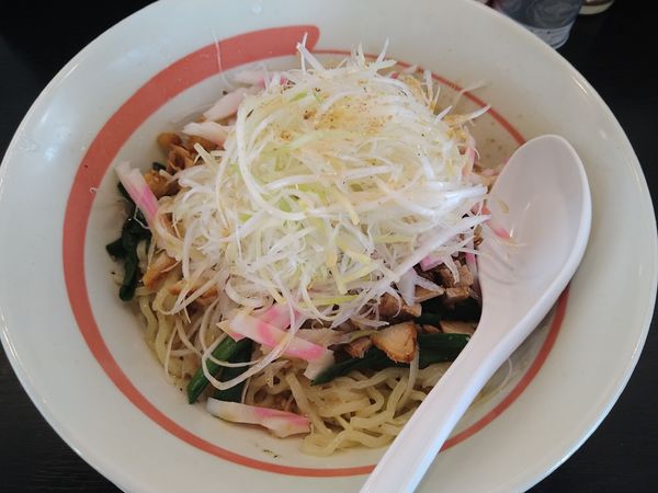 「ガーリックが効いたねぎ塩まぜめん ￥580」@幸楽苑 みずほ台店の写真