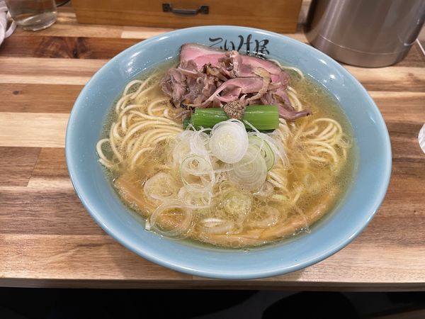 「シャモ中華そば」@仙臺自家製麺こいけ屋分店 綠栽の写真