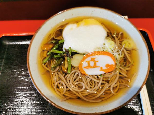 「やまかけ山菜そば」@立山そばの写真