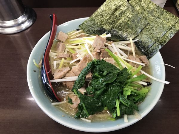 「ネギラーメン 850円」@ラーメンショップ 二ツ橋店の写真