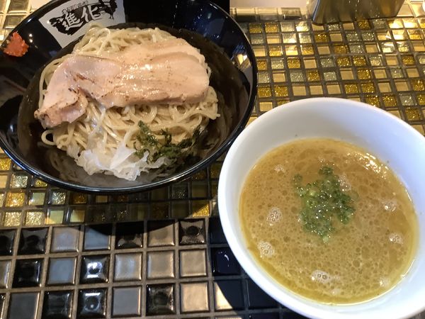 「[月曜限定]鶏白湯つけ麺」@町田汁場 しおらーめん進化 中山店の写真