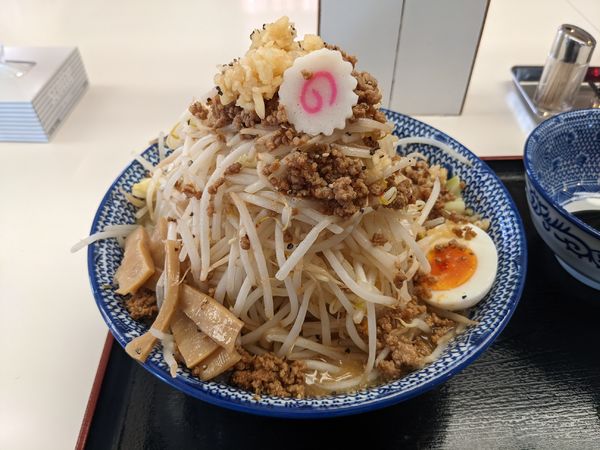 「味噌ごじ麺（野菜増し）950円」@らーめん・つけめん 満帆 太田本店の写真